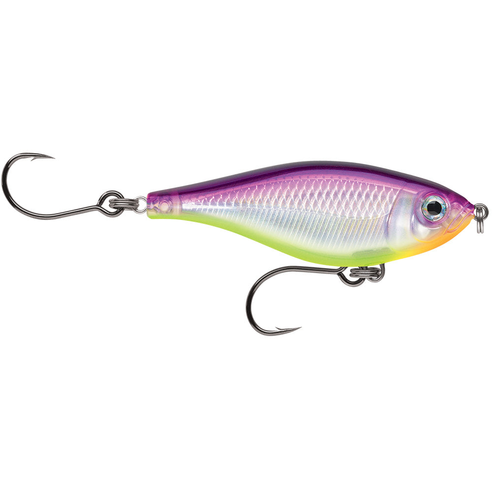 Rapala XRap Twitchin Mullet 318 Purple Chartreuse SXRTM08PRCH