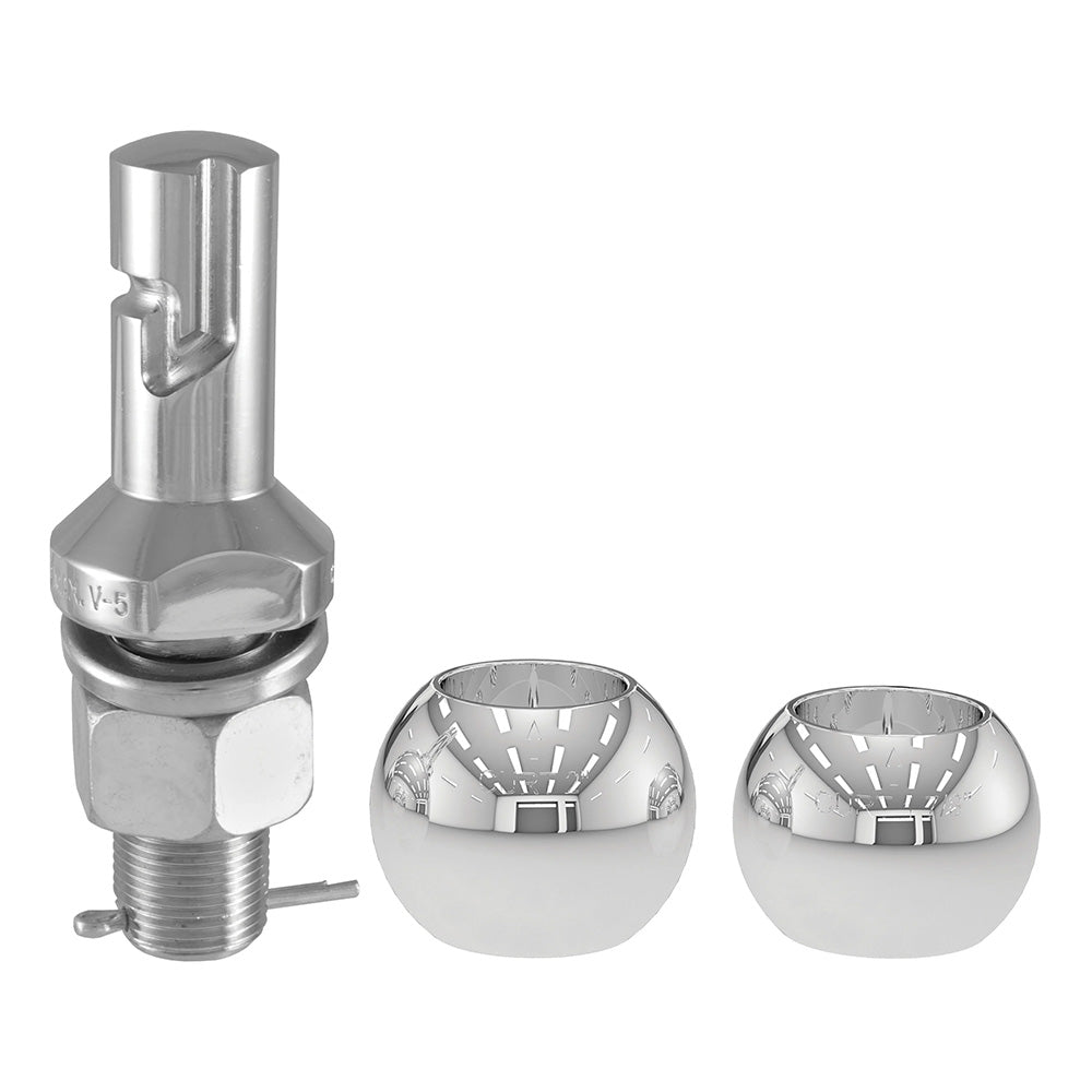 CURT Switch Ball Trailer Ball Set 178 2 Balls 178 x 214 Shank 42178