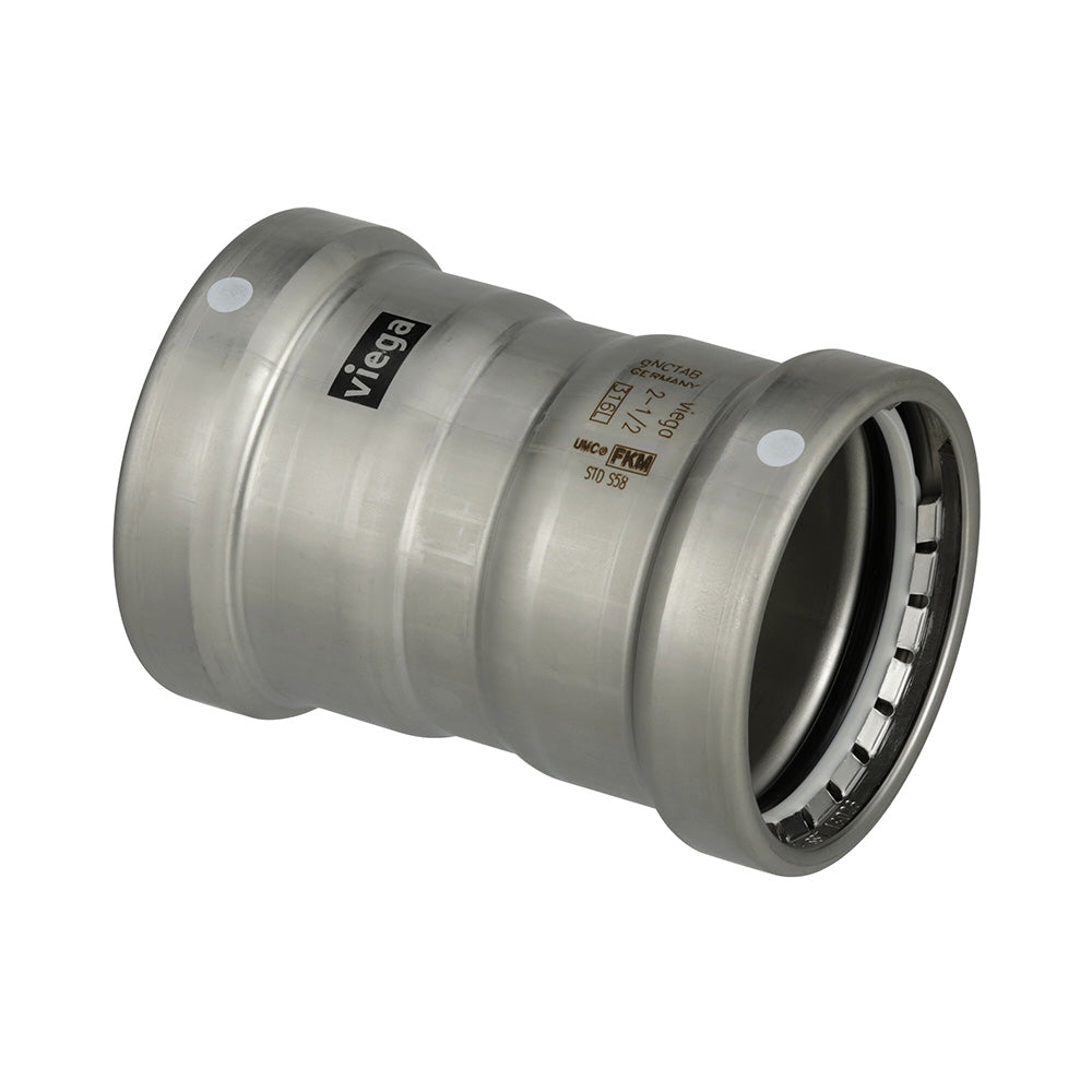 Viega MegaPress 316 FKM 3 Coupling wStop 98380