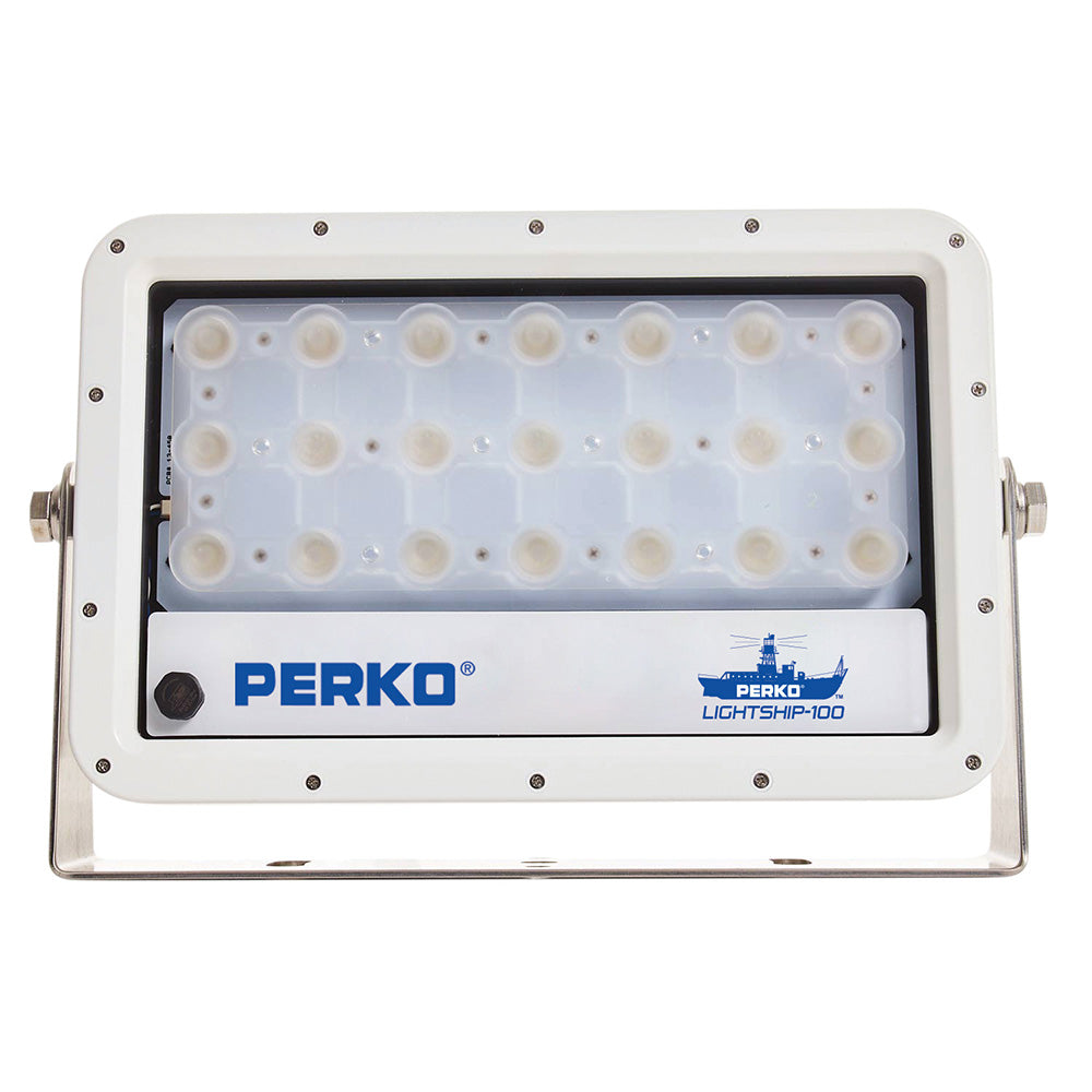 Perko Lightship 100 LED High Performance Floodlight 1224V White 1643100F0W