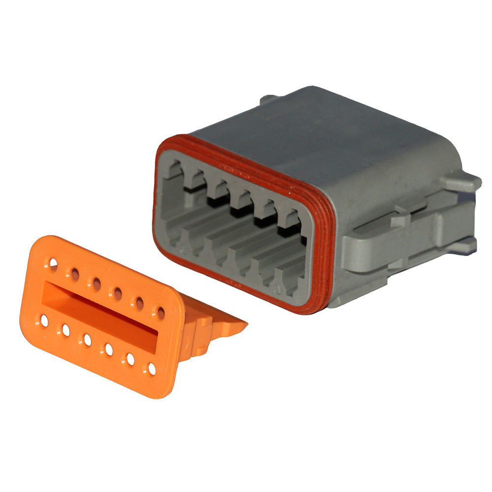 Pacer Deutsch DT Plug Wedge Lock Kit 12 Position 5 Pack TDT0612S5