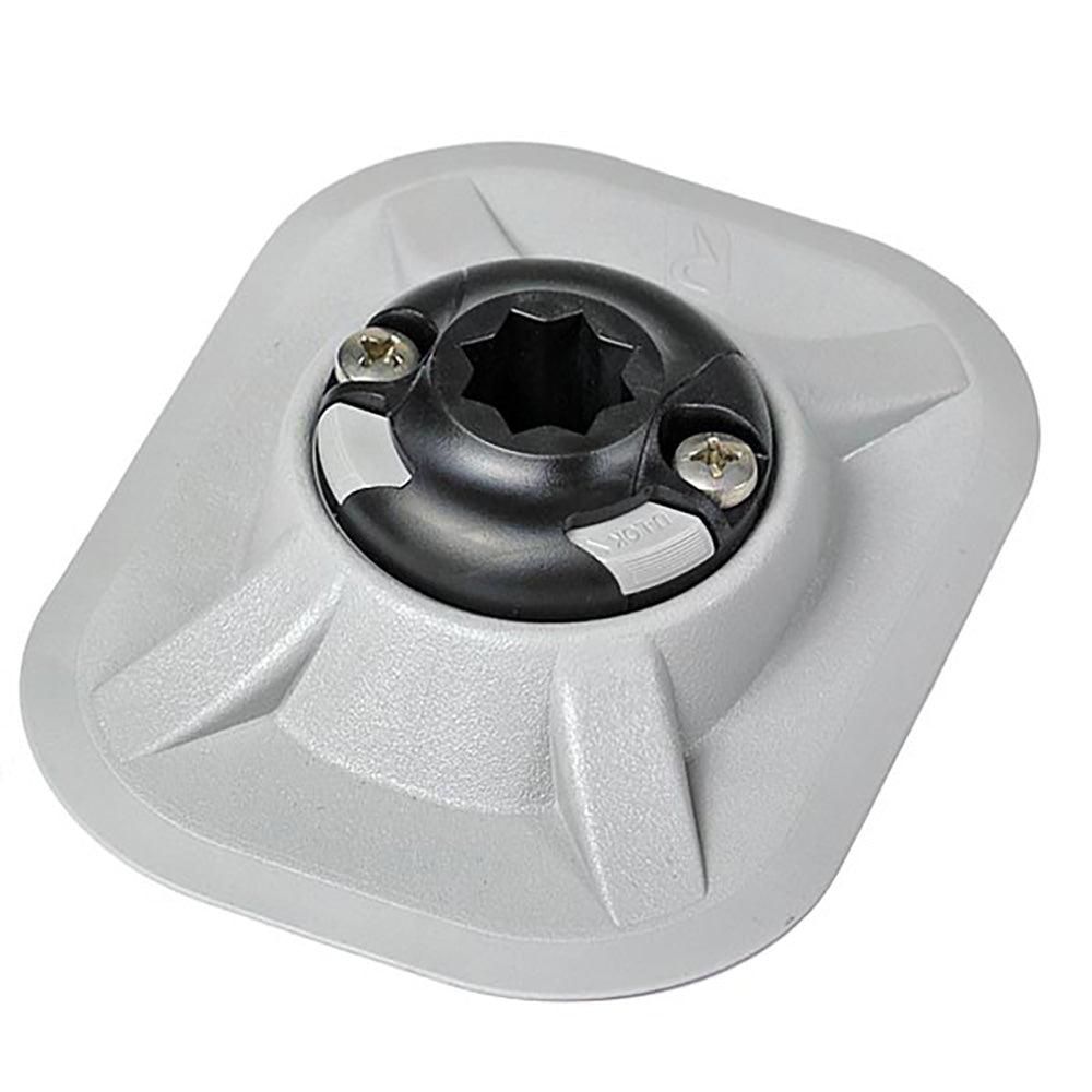 RAILBLAZA RibPort Base w3M Backing Grey 03406451