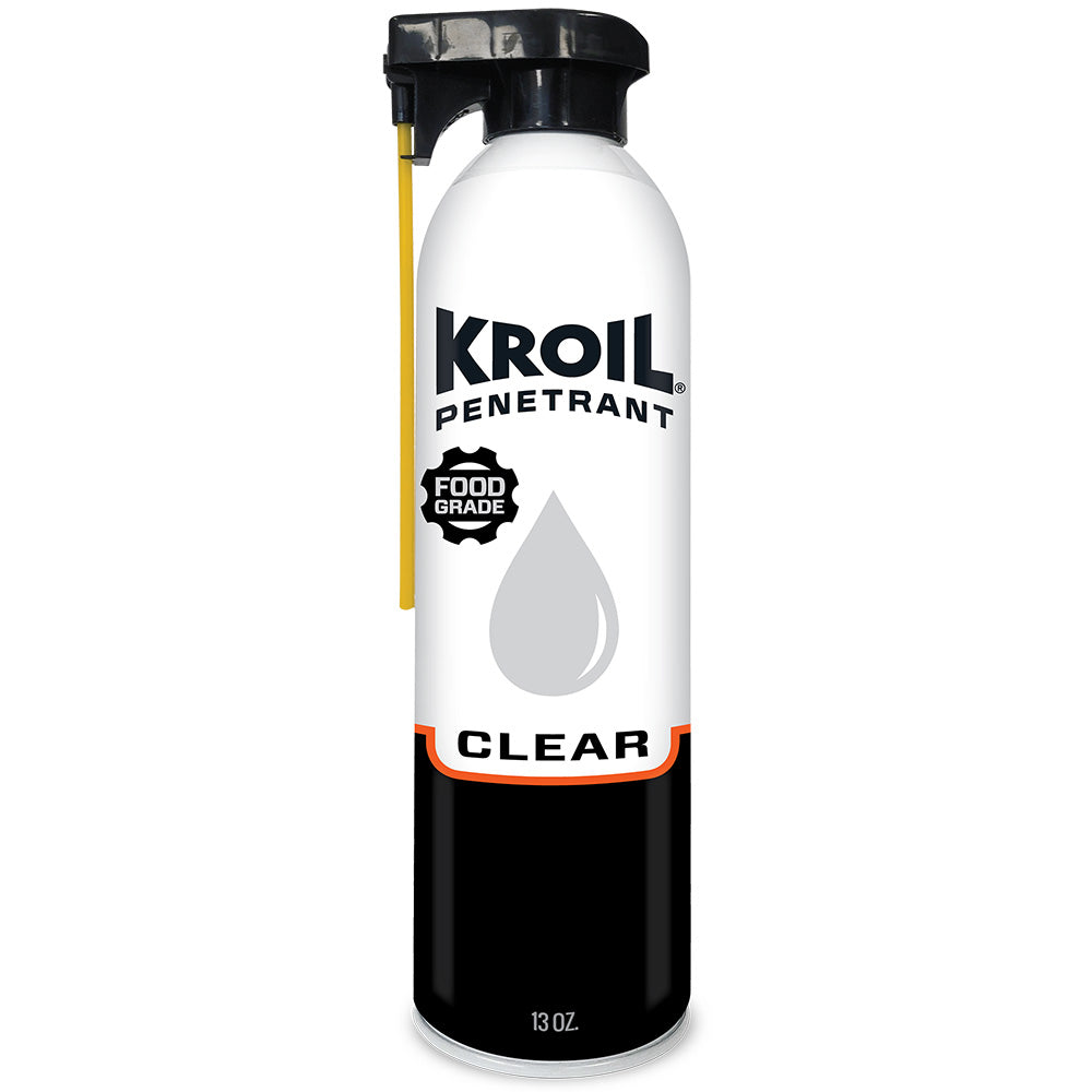 Kroil Clear Food Grade Penetrating Oil Aerosol 13oz Can wSprayTech CKS132ST
