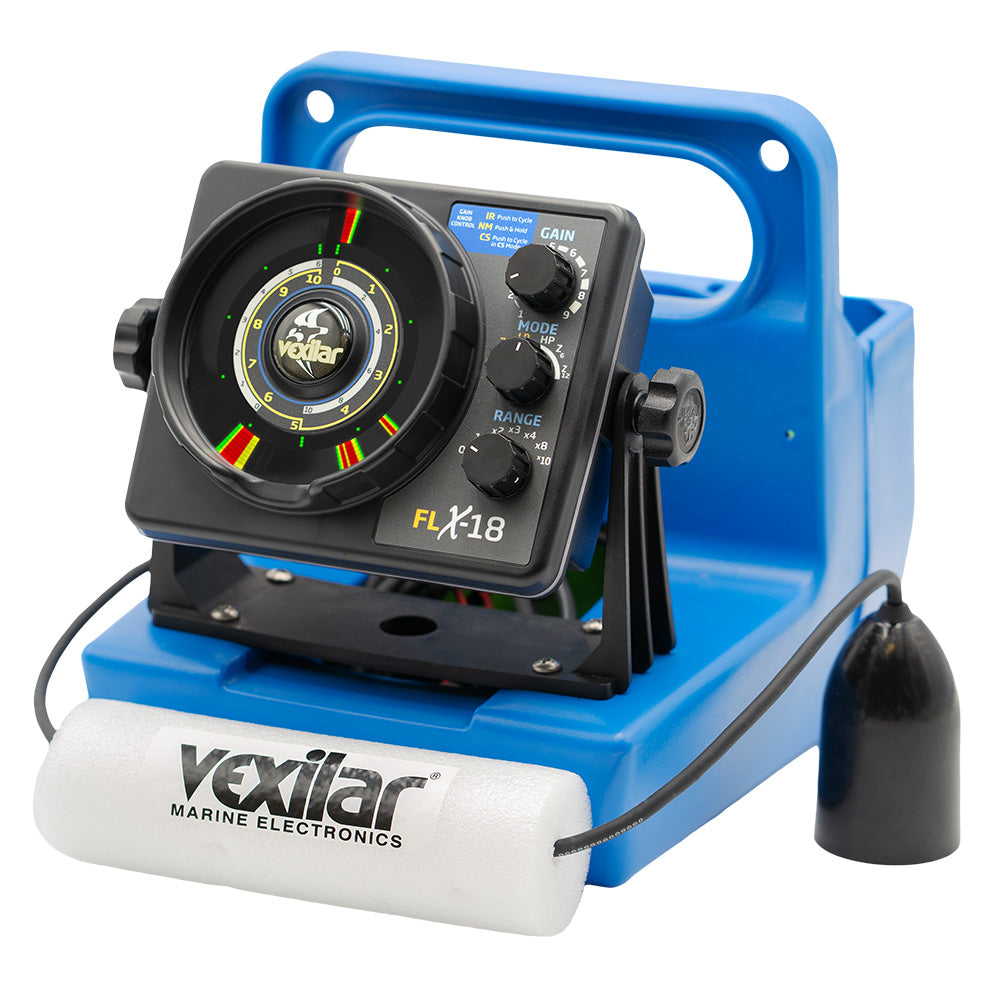 Vexilar FLX18 Genz Pack w12 Degree IceDucer DD100 GPX1812