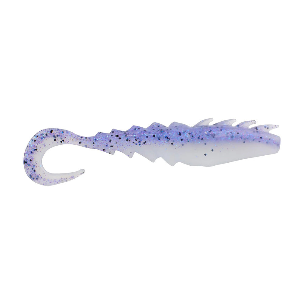 Berkley Gulp Saltwater Nemesis Prawn Curl Tail 5 Violet Haze Fleck 1637574