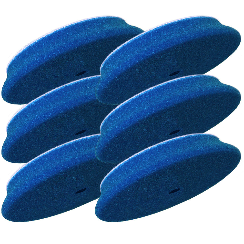 RUPES DA Coarse Foam Pad 40mm Blue 6Pack 9DA40H6