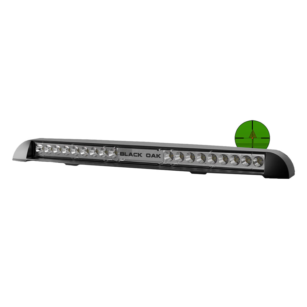 Black Oak Low Pro IR Light Bar Black Housing 850nm Spot LPBSIR