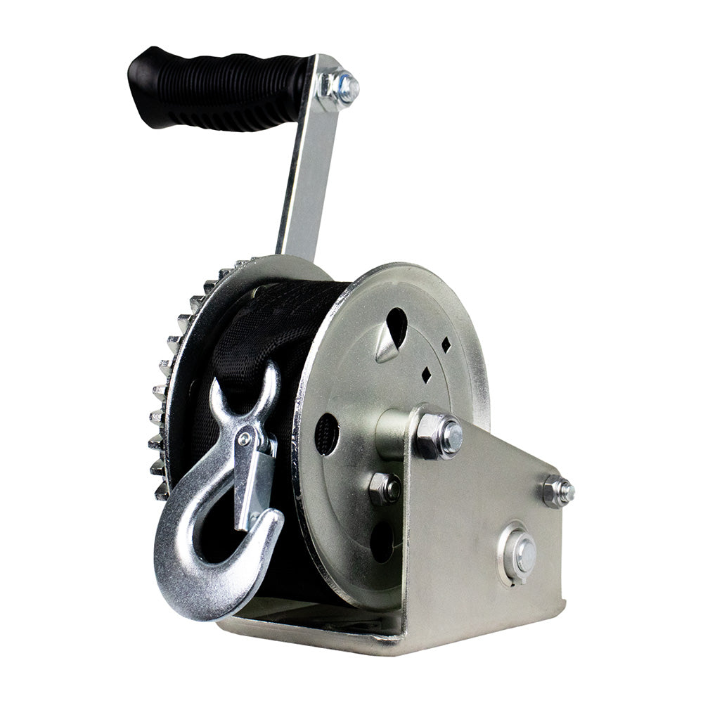 Powerwinch Utility Series Winch 1400lb 6 Crank Arm Zinc 21500W14006ZR