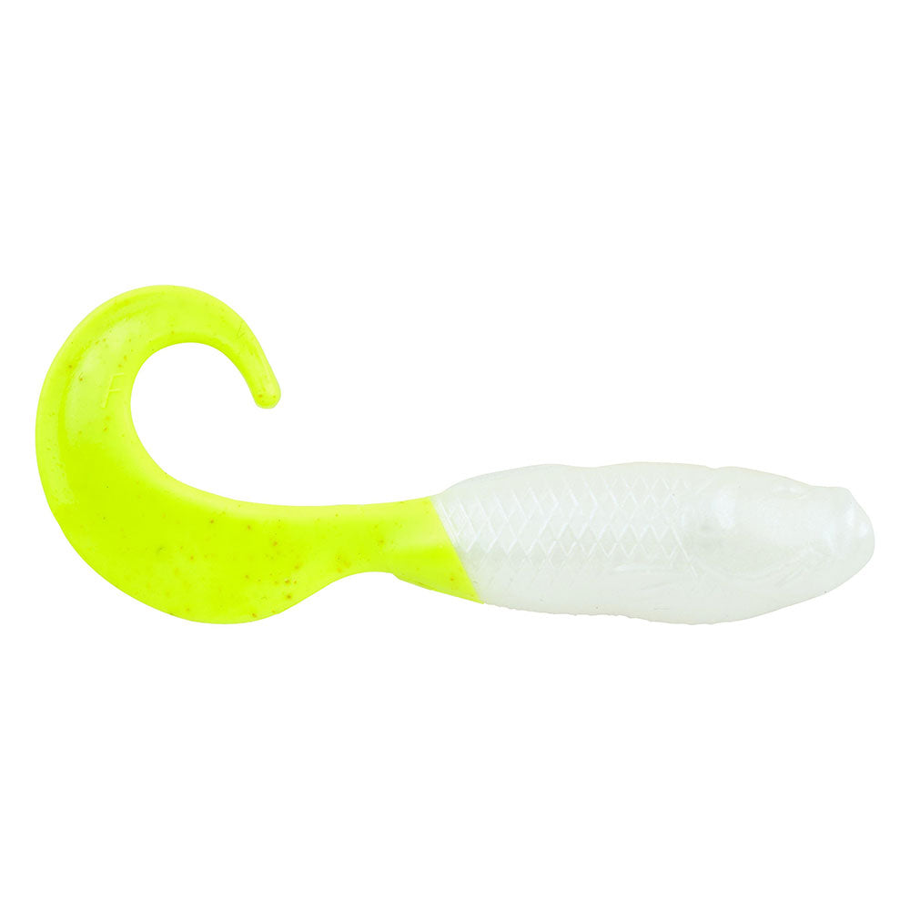 Berkley Gulp Saltwater Swimming Mullet 6 Pearl WhiteChartreuse 1519968