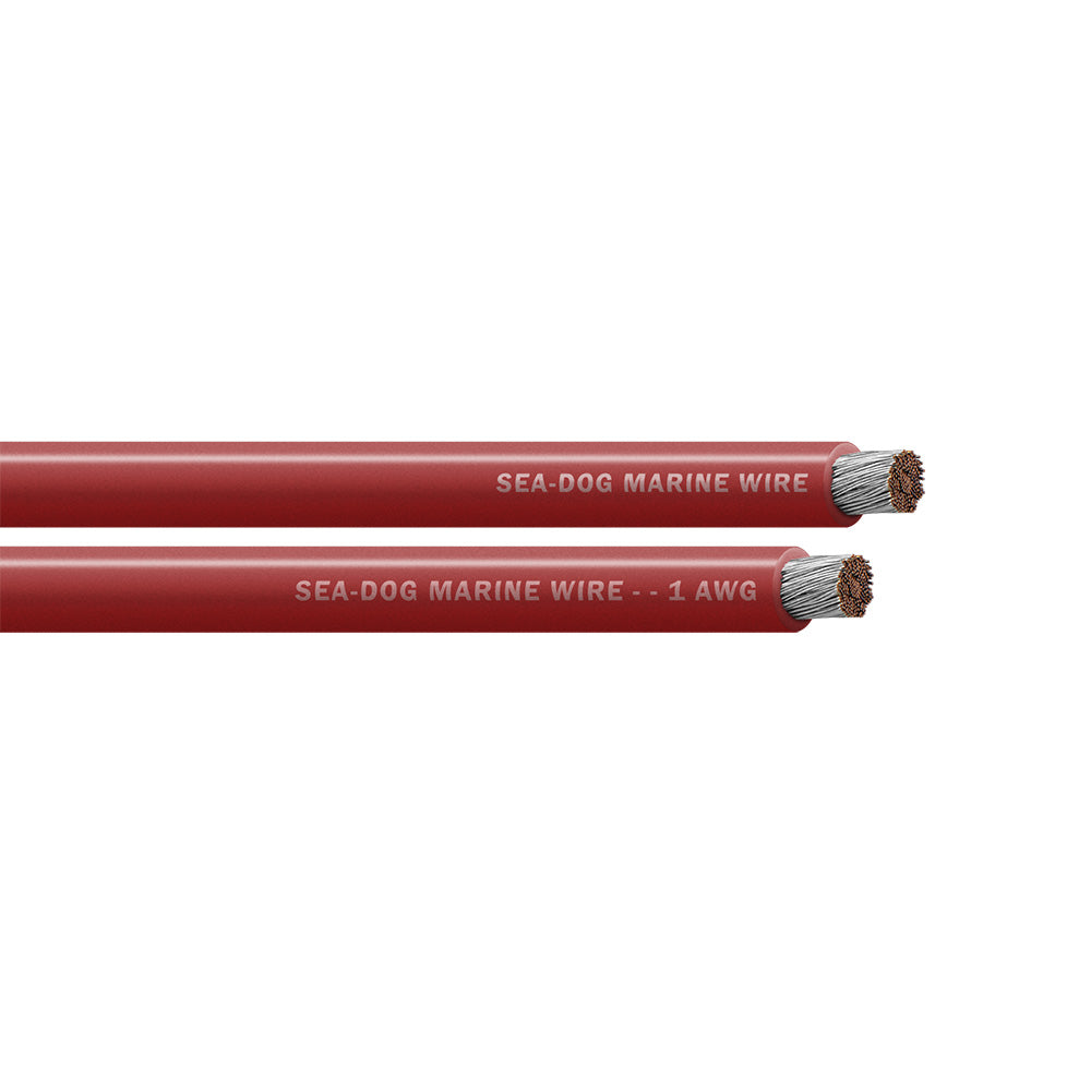 SeaDog 1 AWG Red Battery Cable 50 8001021