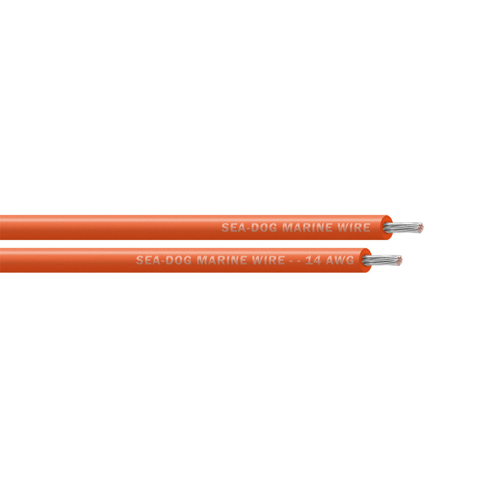 SeaDog 14 AWG Orange Primary Wire 100 8014082