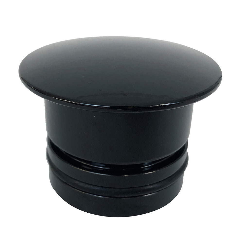 Bobs Machine Deck Plug Pedestal Seat Plug 177 Hole Black 311000001PCGBLK
