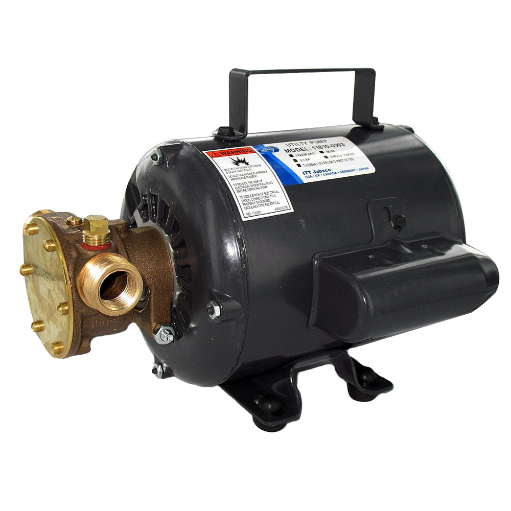 Jabsco Bronze AC Motor Pump Unit 115v 118100003