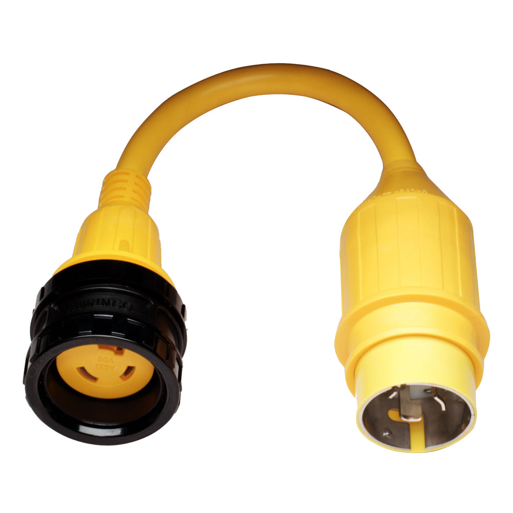 Marinco 110A Pigtail Adapter 30A Female to 50A Male 110A