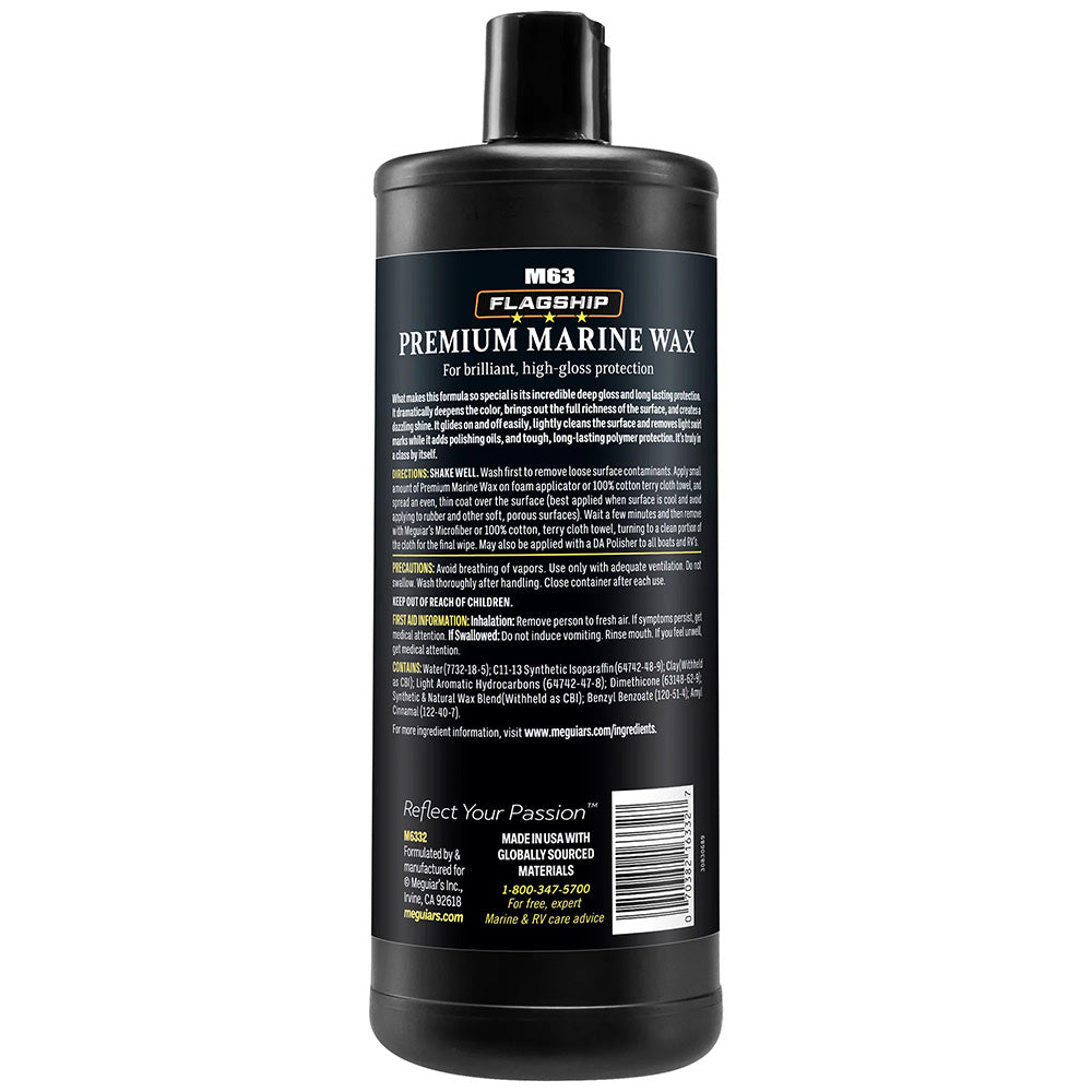 Meguiars Flagship Premium Marine Wax 32oz M6332