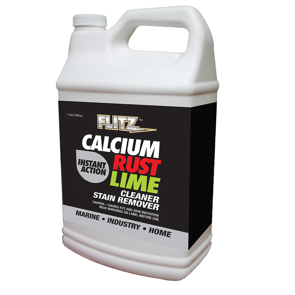 Flitz Instant Calcium Rust Lime Remover Gallon Refill CR 01610