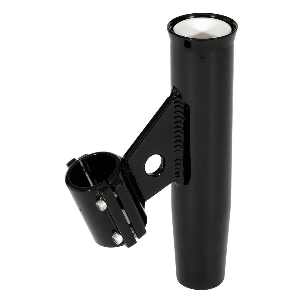 Lees ClampOn Rod Holder Black Aluminum Vertical Mount Fits 2375 OD Pipe RA5005BK