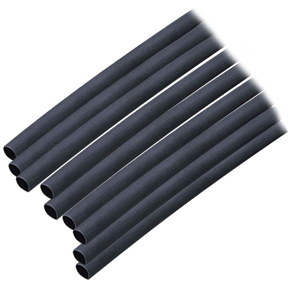 Ancor Adhesive Lined Heat Shrink Tubing ALT 316 x 6 10Pack Black 302106