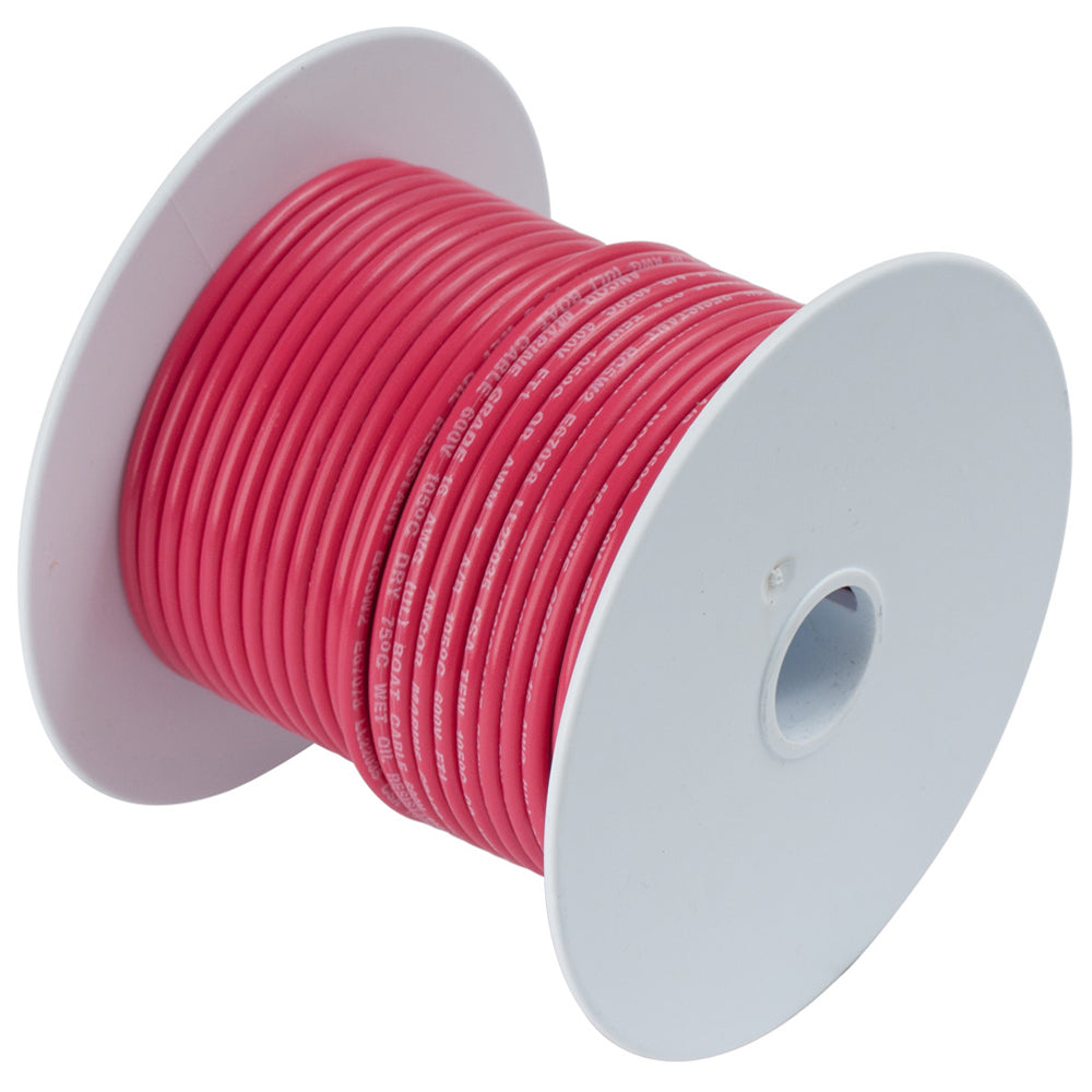 Ancor Red 18 AWG Tinned Copper Wire 250 100825