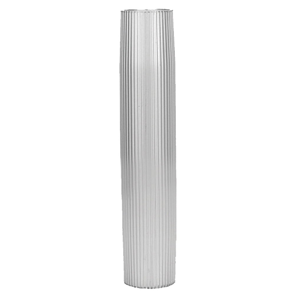 TACO Aluminum Ribbed Table Pedestal 238 OD 26 Length Z608266VEL262