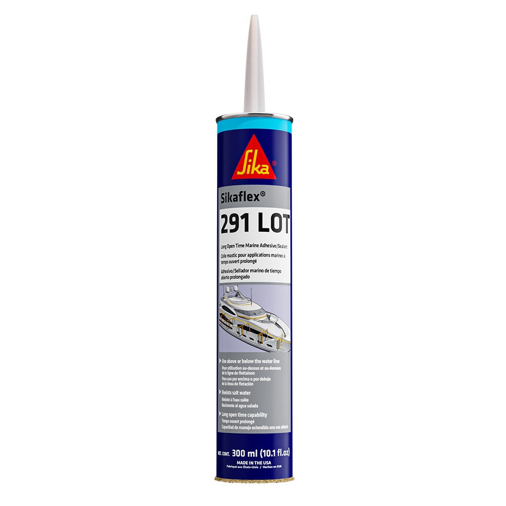 Sika Sikaflex 291 LOT Slow Cure Adhesive Sealant 103oz300ml Cartridge Black 90927