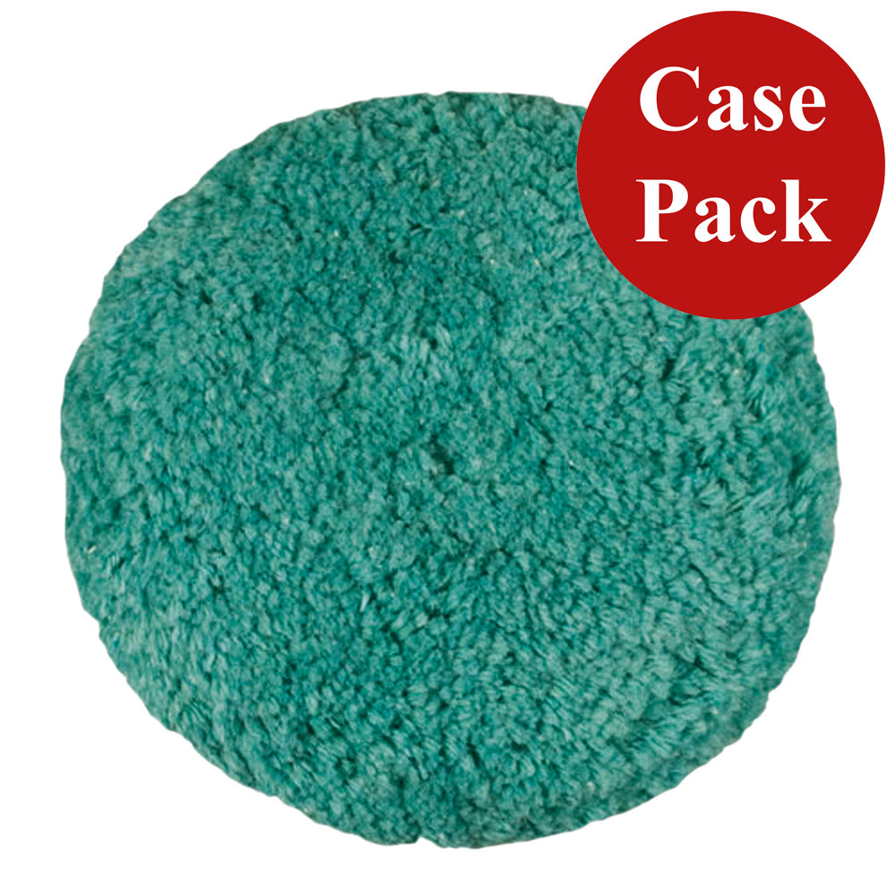 Presta Rotary Blended Wool Buffing Pad Green Light CutPolish Case of 12 890143CASE