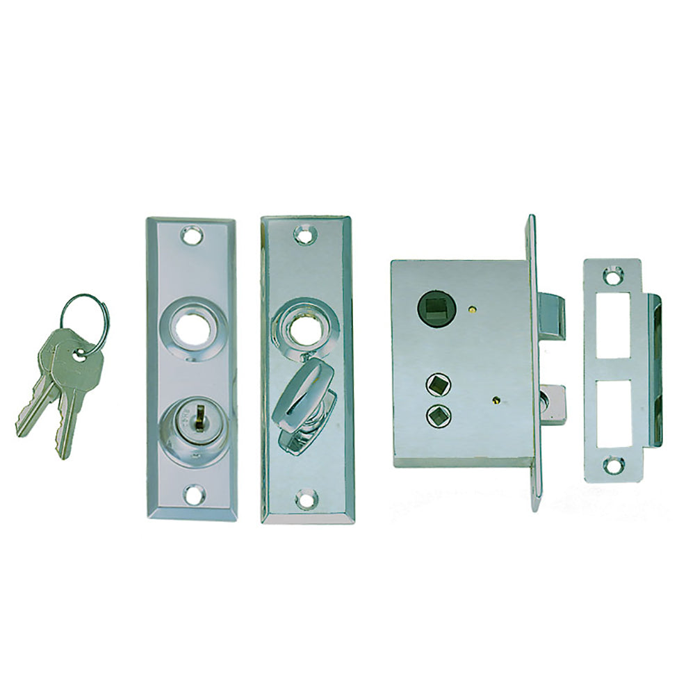 Perko Mortise Lock Set wBolt 0927DP0CHR