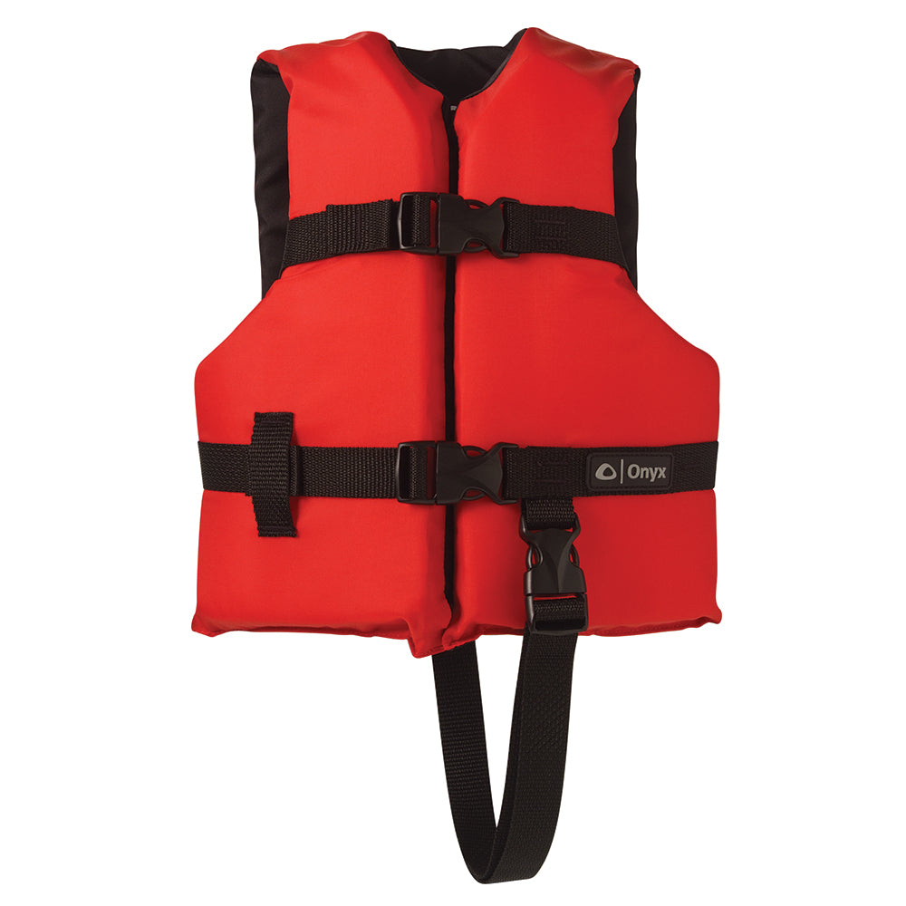 Onyx Nylon General Purpose Life Jacket Child 3050lbs Red 10300010000112