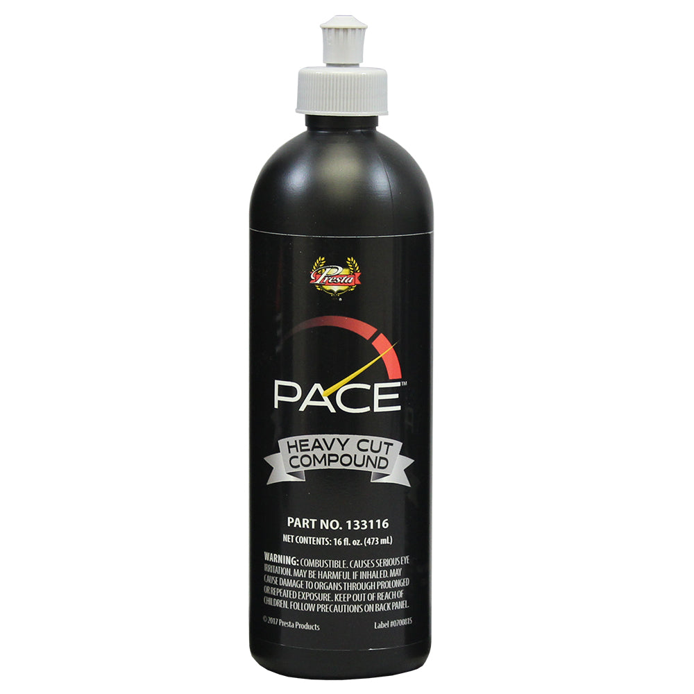 Presta PACE Heavy Cut Compound 16oz 133116