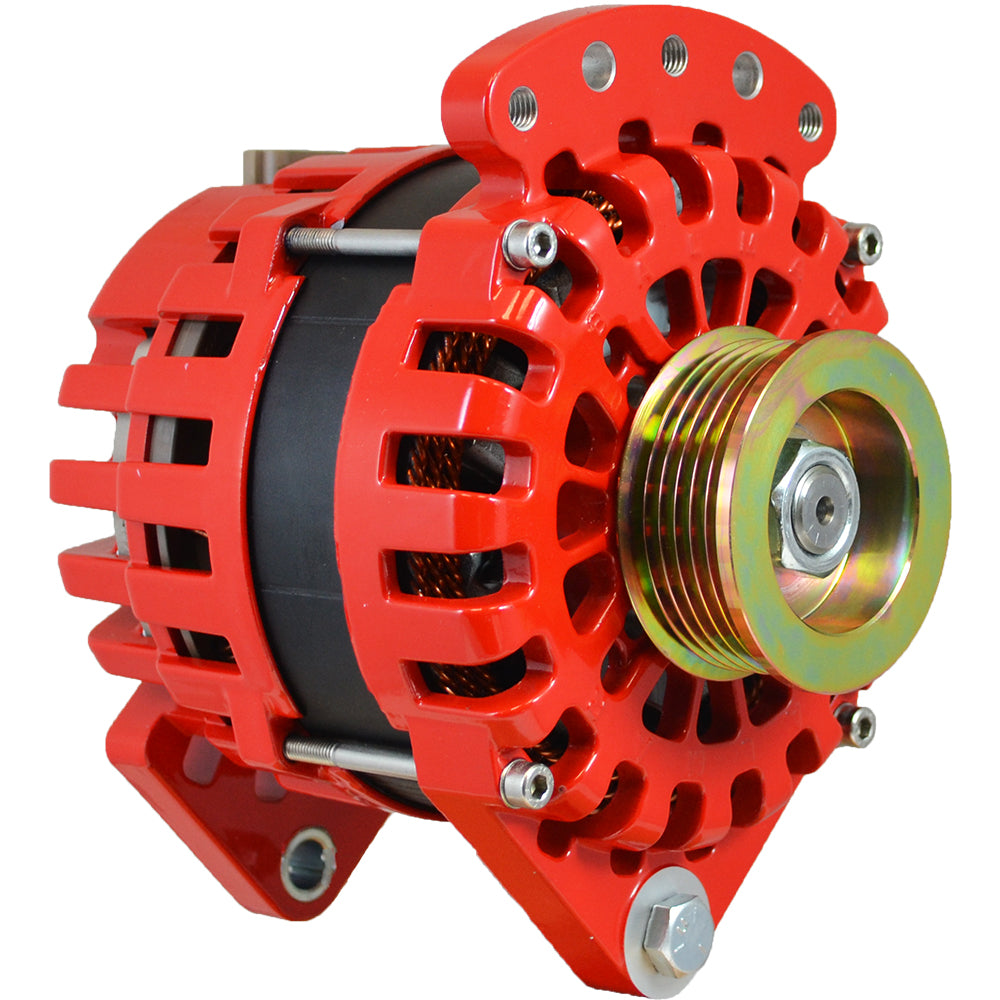 Balmar Alternator 315 Dual Foot Saddle K6 Serpentine Pulley 170A 12V XTDF170K6