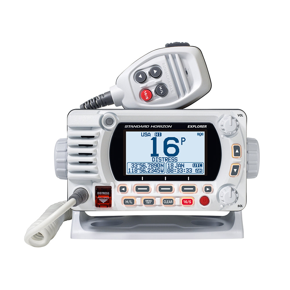 Standard Horizon GX1850 Fixed Mount VHF NMEA 2000 White GX1850W