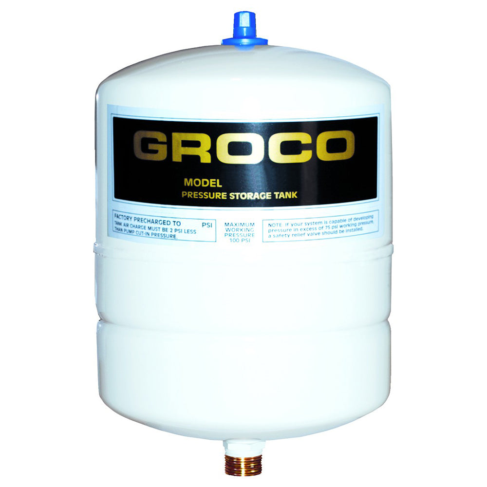 GROCO Pressure Storage Tank 14 Gallon Drawdown PST2