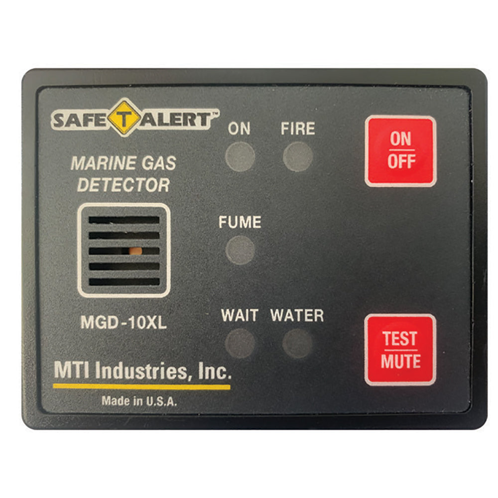 SafeTAlert Gas Vapor Alarm Fume Fire Bilge Water Black Surface Mount MGD10XL