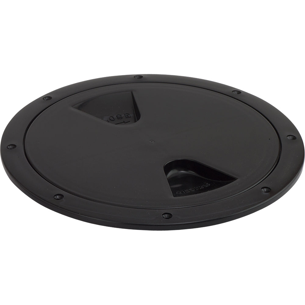SeaDog ScrewOut Deck Plate Black 6 3357651
