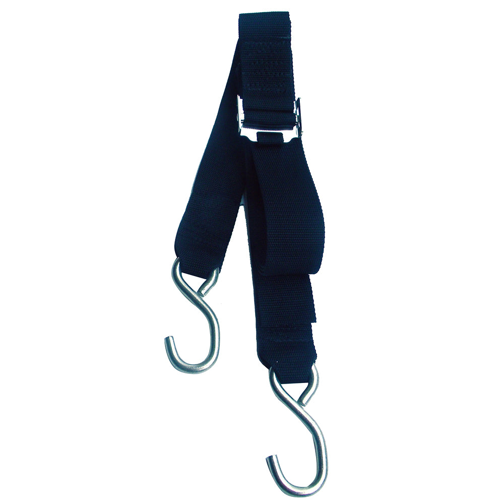 Rod Saver Stainless Steel Roller Buckle Gunwale TieDown 2 x 13 SSGW213