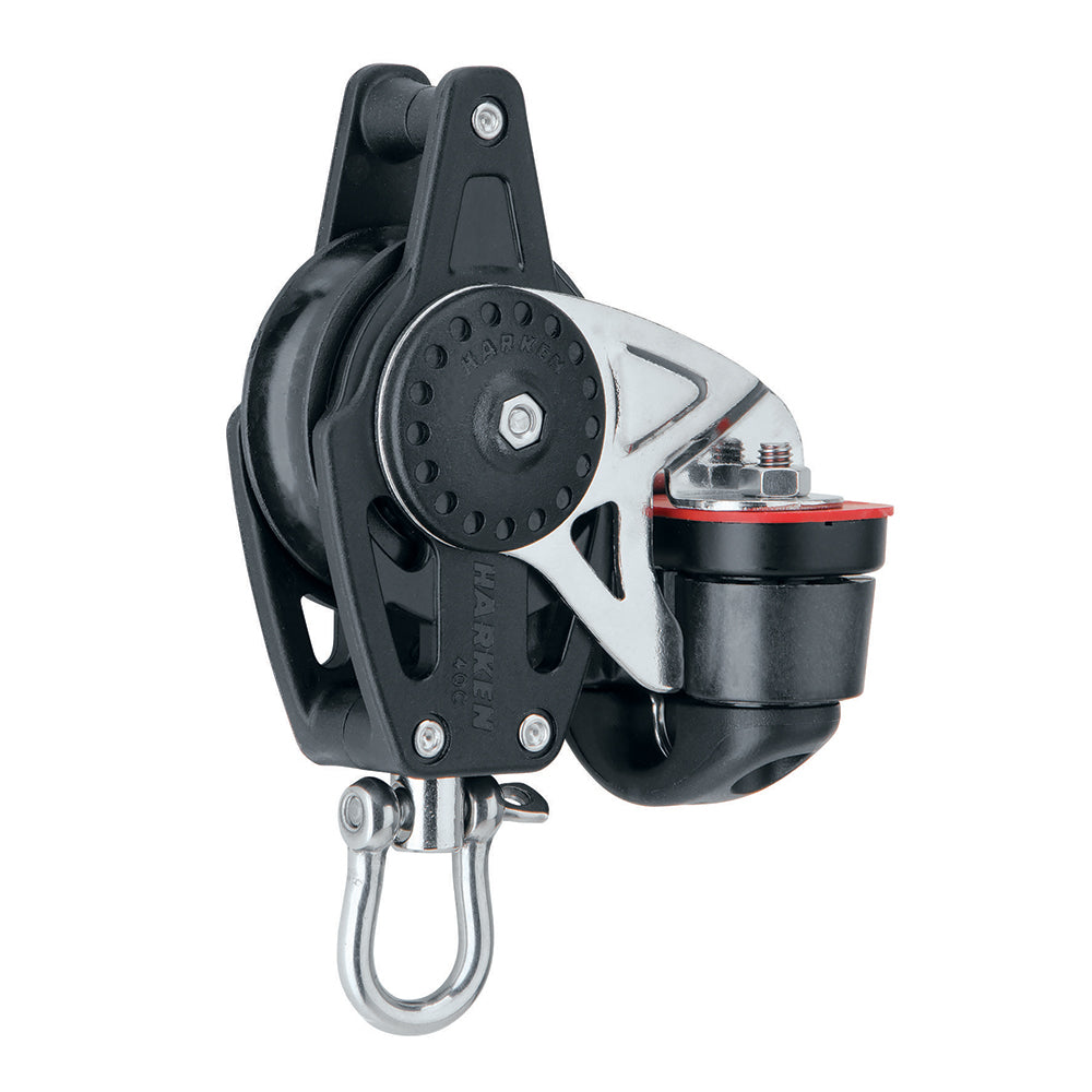 Harken 40mm Carbo Air Block wCam Cleat Becket 2646