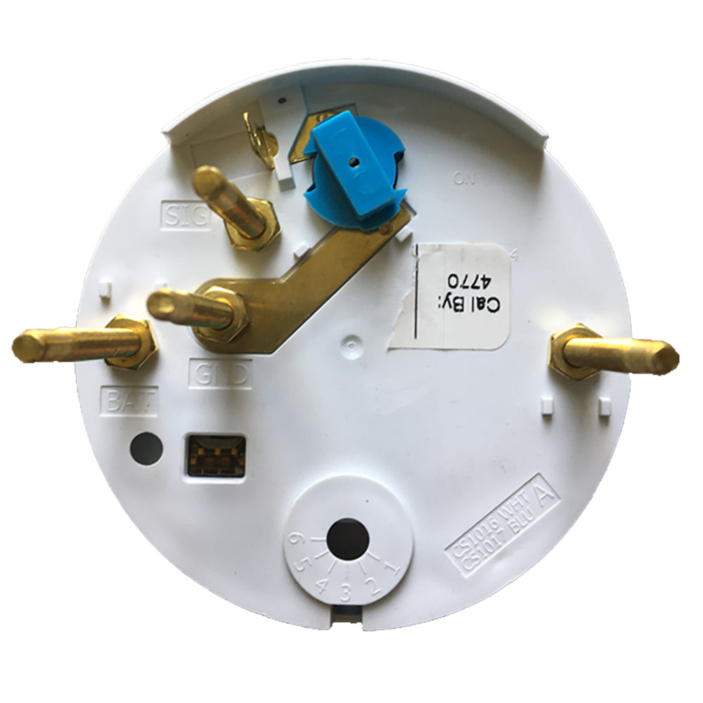 Faria Dress White 4 GPS Speedometer 60 MPH 33147