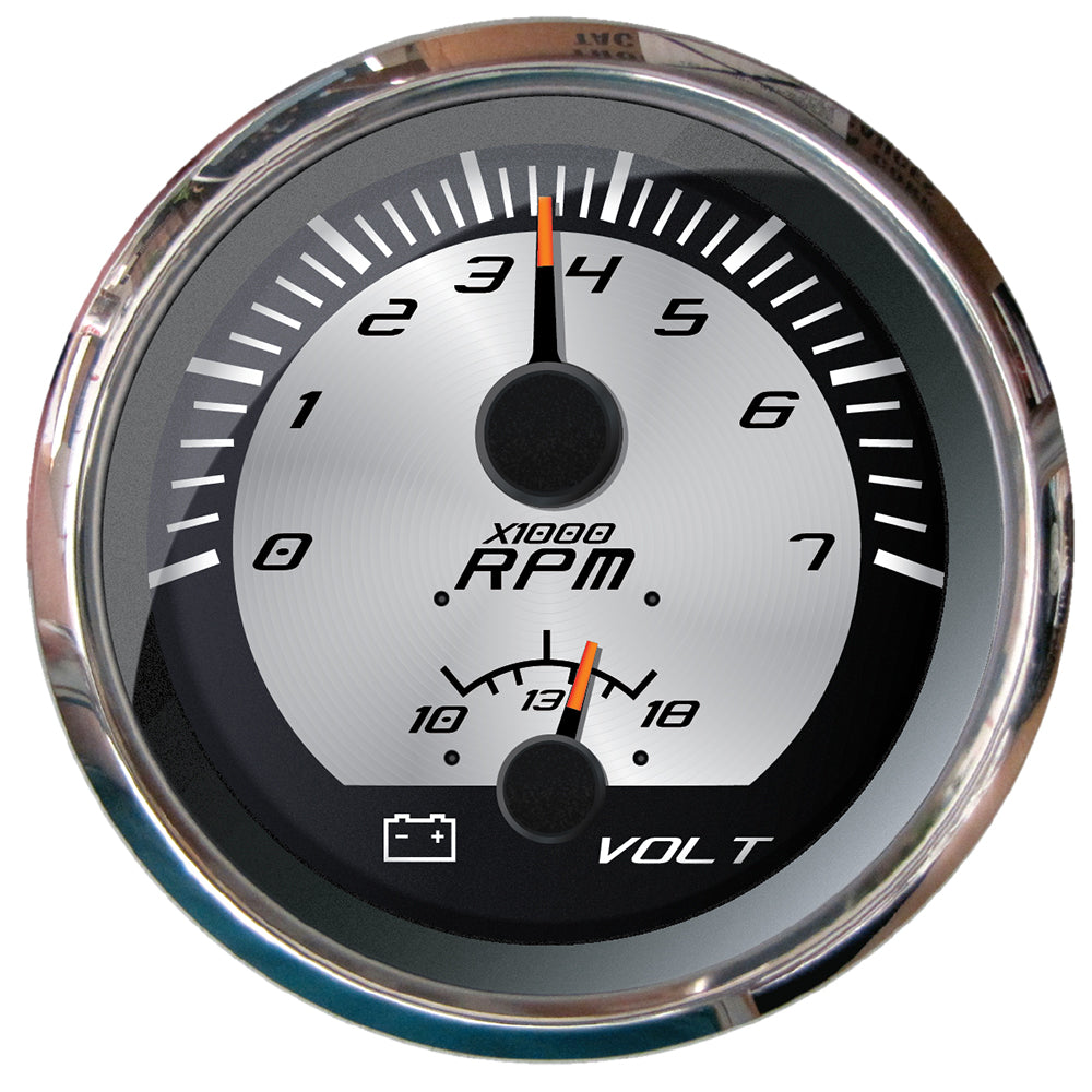 Faria Platinum 4 MultiFunction Tachometer Voltmeter 22016