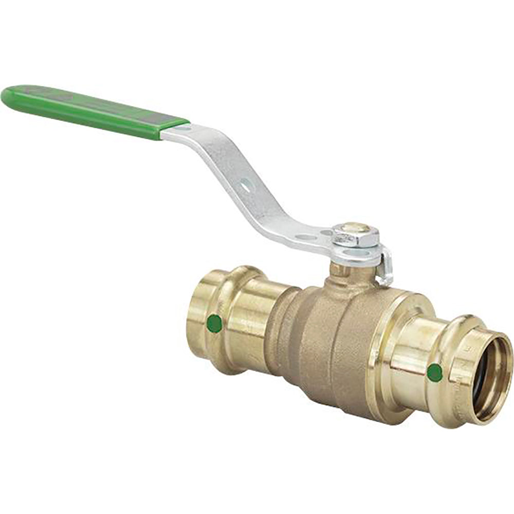 Viega ProPress 2 Zero Lead Bronze Ball Valve wStainless Stem Double Press Connection 79948