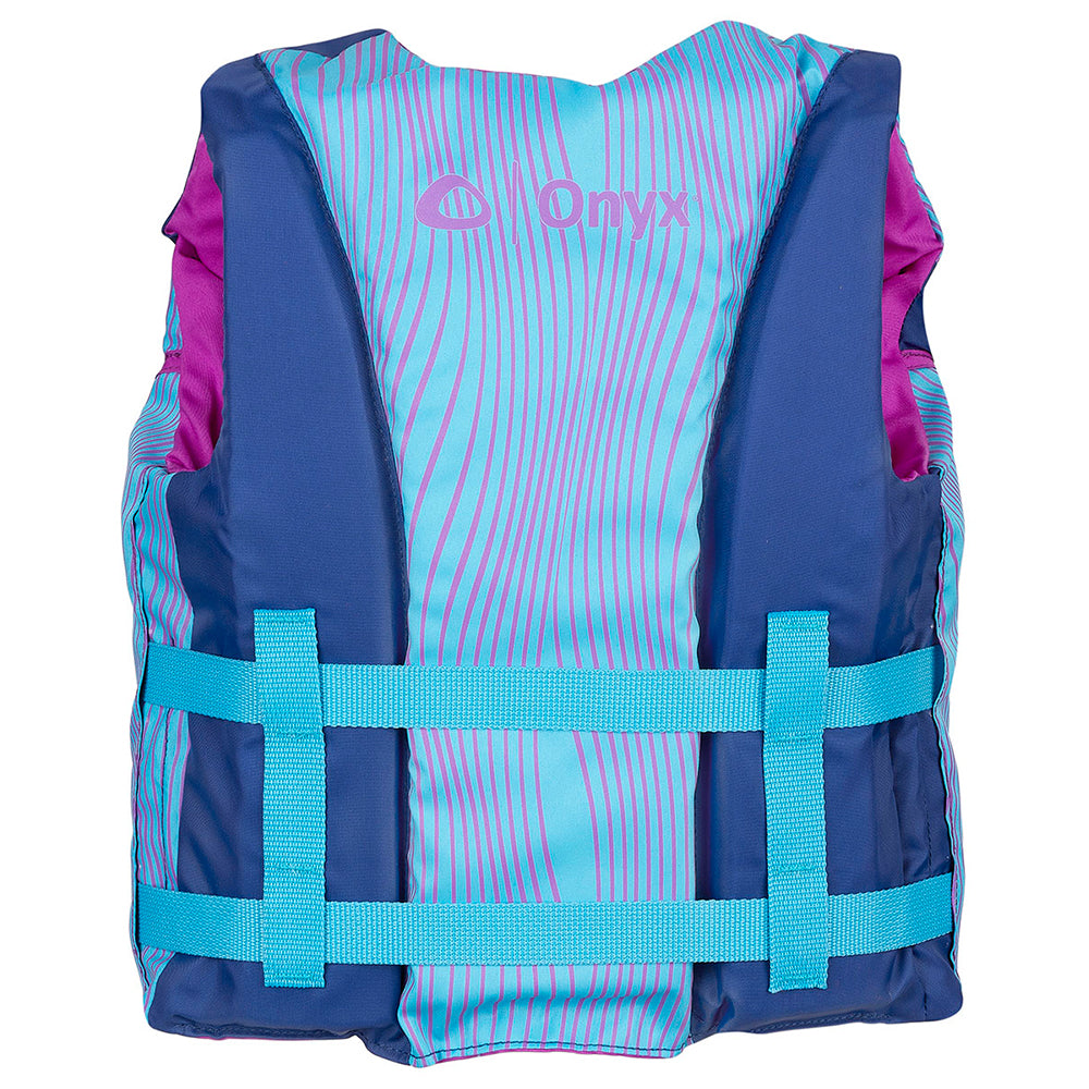 Onyx Shoal All Adventure Youth Paddle Water Sports Life Jacket Blue 12100050000221
