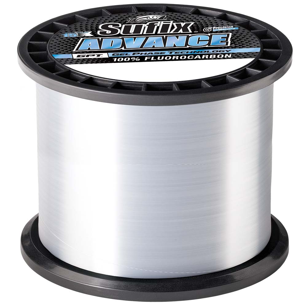 Sufix Advance Fluorocarbon 30lb Clear 1200 yds 6791030C