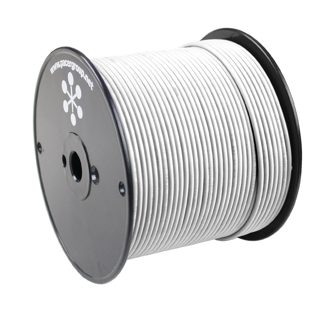 Pacer White 14 AWG Primary Wire 500 WUL14WH500