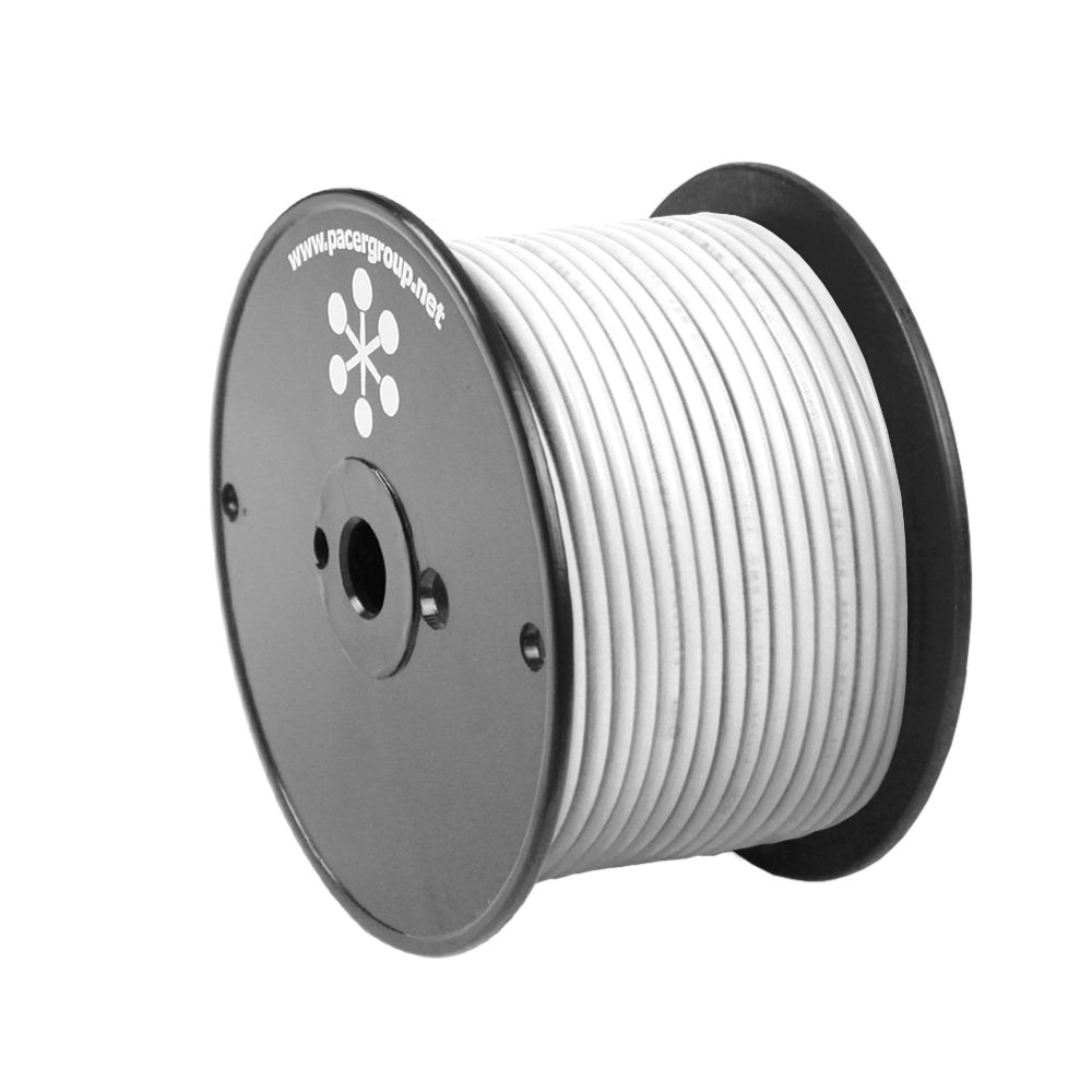 Pacer White 12 AWG Primary Wire 100 WUL12WH100