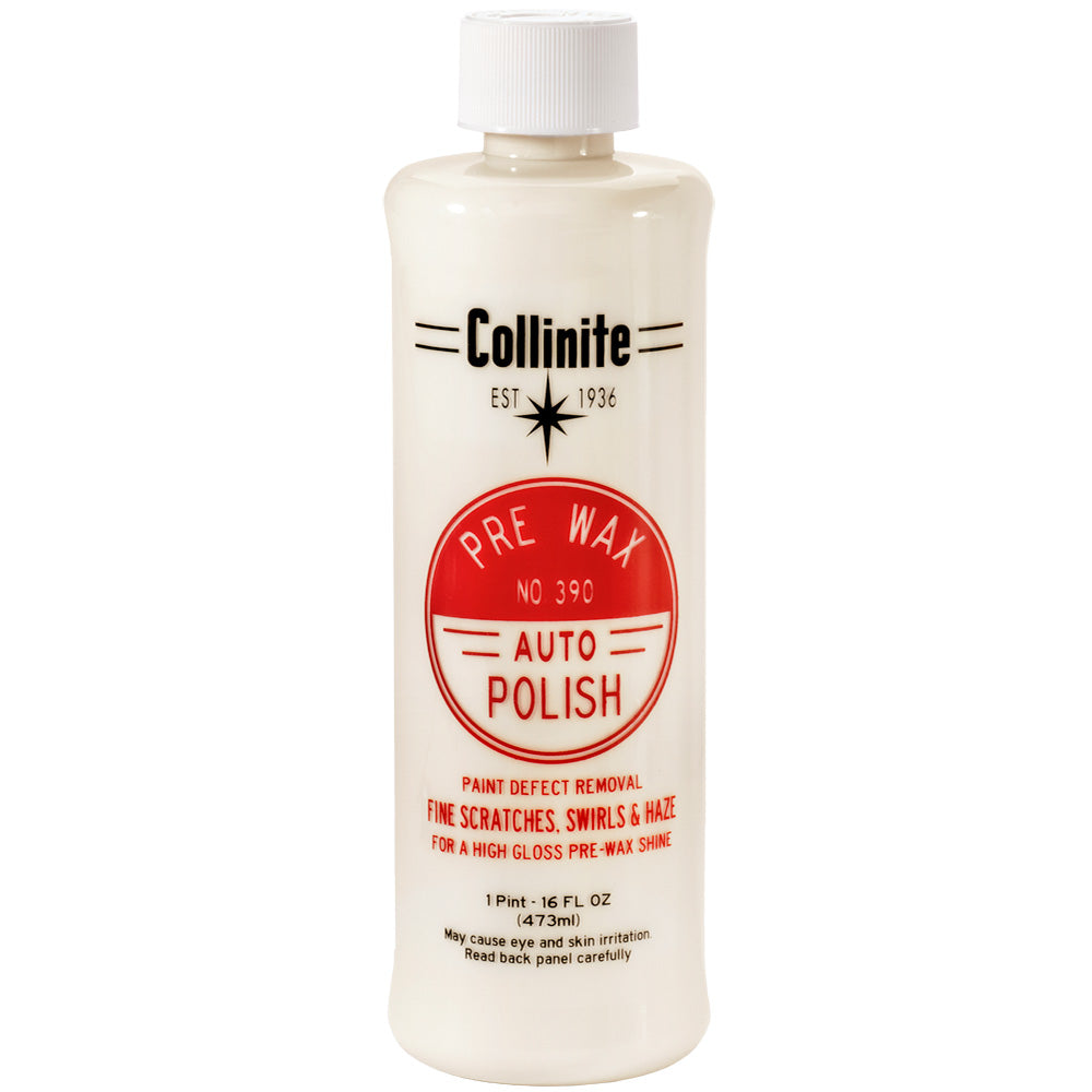Collinite 390 PreWax Auto Polish 16oz 390