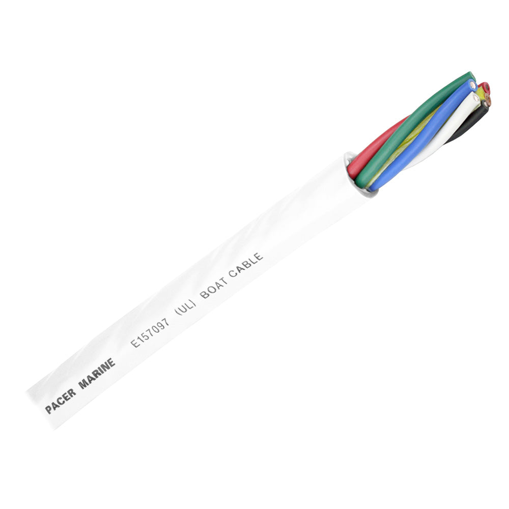 Pacer Round 6 Conductor Cable 250 166 AWG Black Brown Red Green Blue White WR166250