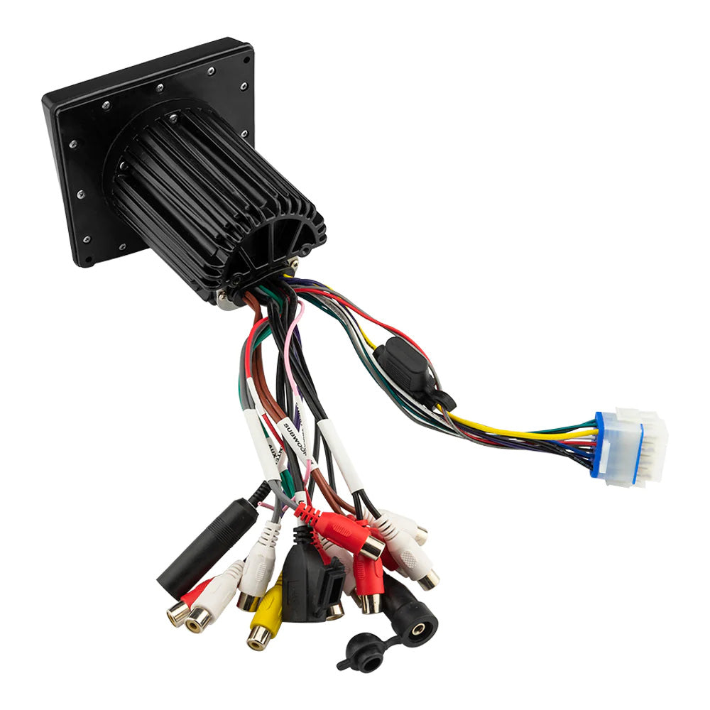 DS18 MRX150 2 Zone Marine Powersports Head Unit w3 Color TFT Display Bluetooth 4 x 40W MRX150