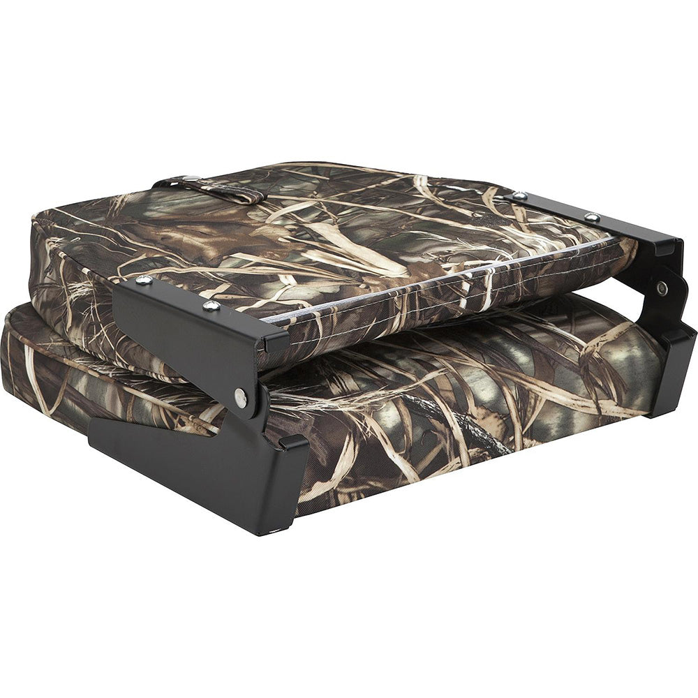 Attwood SwivlEze Low Back Padded Flip Seat Camo 98395CAMO