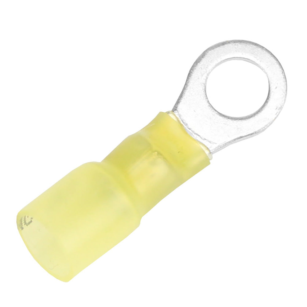 Pacer 1210 AWG Heat Shrink Ring Terminal 14 Stud Size 100 Pack TE1014R100