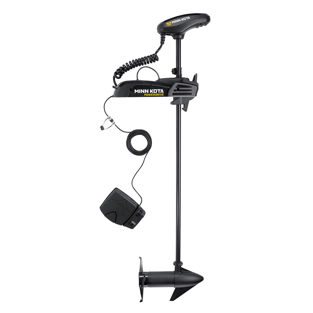 Minn Kota PowerDrive 55 Trolling Motor wFoot Pedal Dual Spectrum CHIRP 12V 55LB 54 1358450