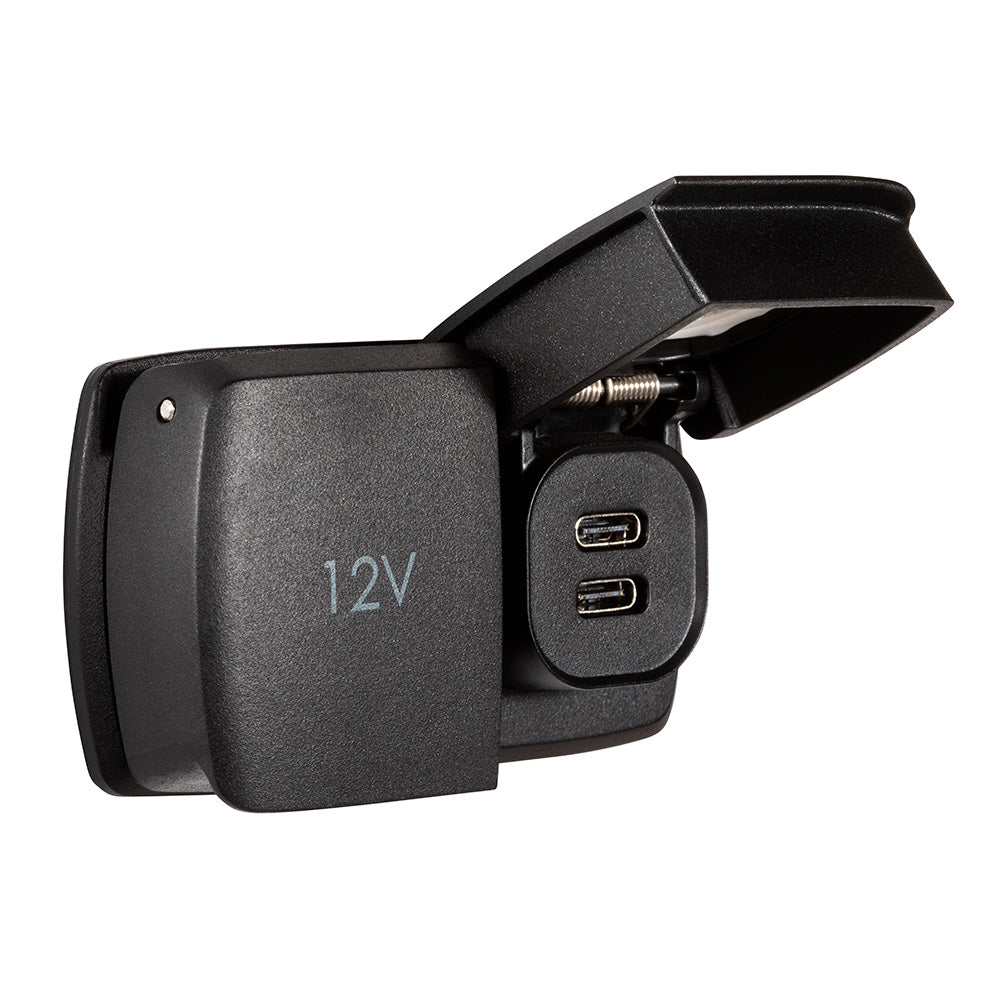 Scanstrut Flip Pro Multi  Dual USBC  12V Power Socket SCMULTIF1